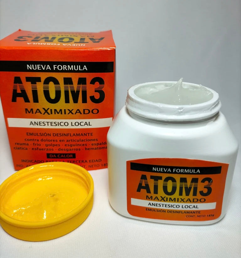 CREMA ATÓM3 (2 Unidades)