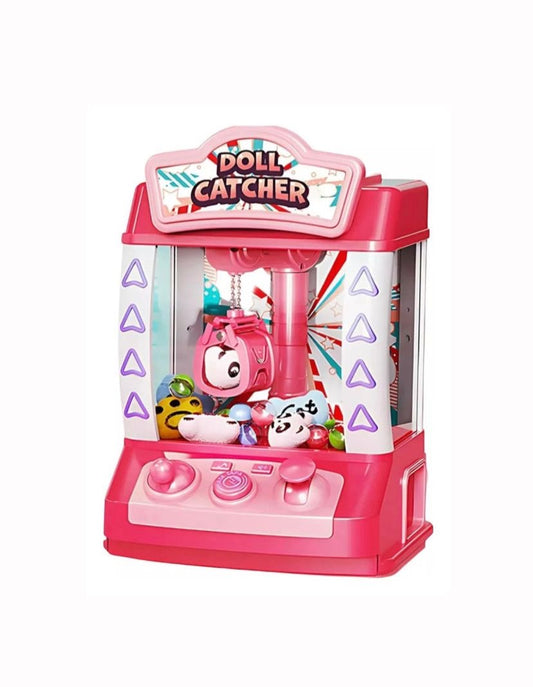 MÁQUINA SACA PELUCHES (Rosada)