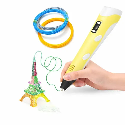 Lápiz 3D con Filamentos – Pluma 3D para Dibujar en el Aire